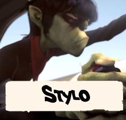 Gorillaz Stylo